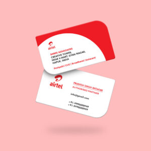Alternate Rounded Rectangle Premium Business Cards