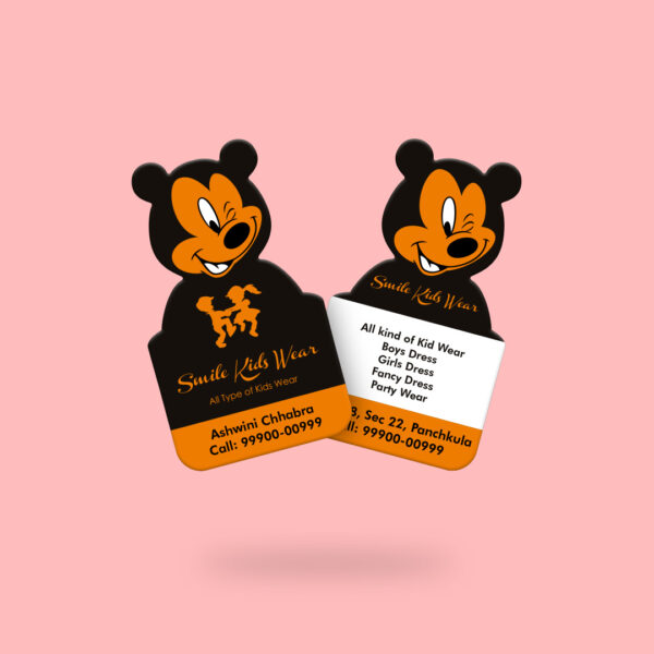 Teddy Bear Shaped Premium Business Cards - Image 4