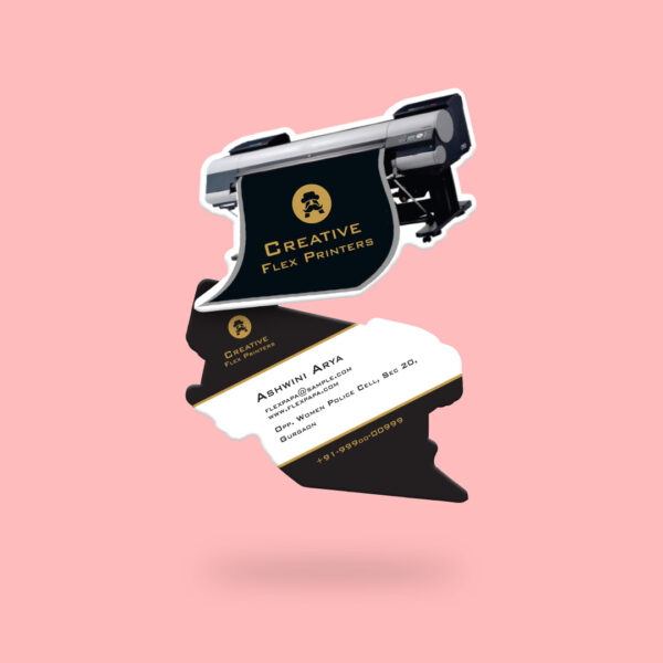 Flex Printer Shaped Premium Business Cards