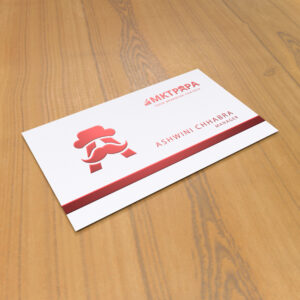Matt Laminated Prime Series Business Cards With Embossed UV