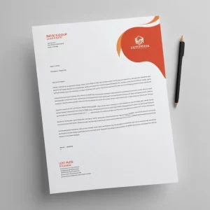 90 GSM Letterheads Printed on Sunshine Paper