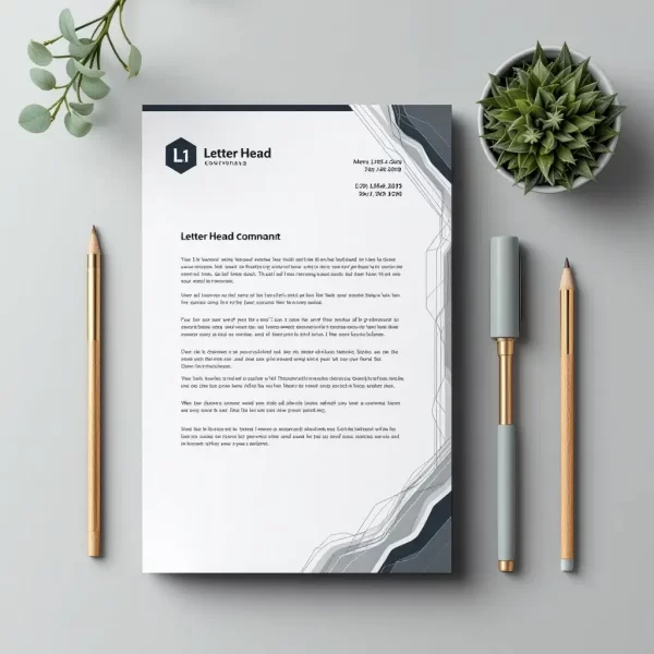 100 GSM Letterhead Printed on Deo Paper