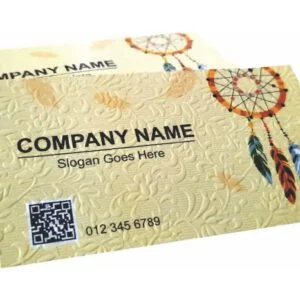 Texture card 02 800 GSM Textured Elite Series Business Card With Matt Lamination